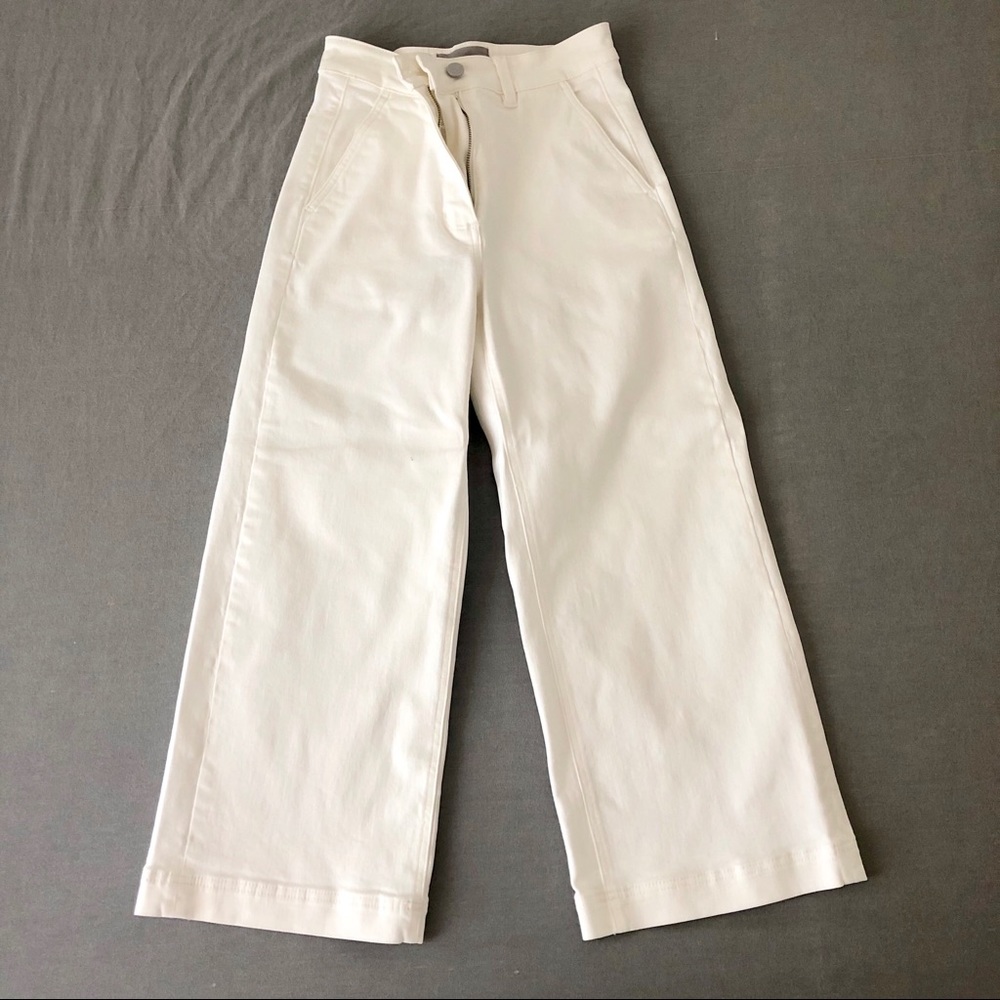 Everlane Wide Leg Crop Pants